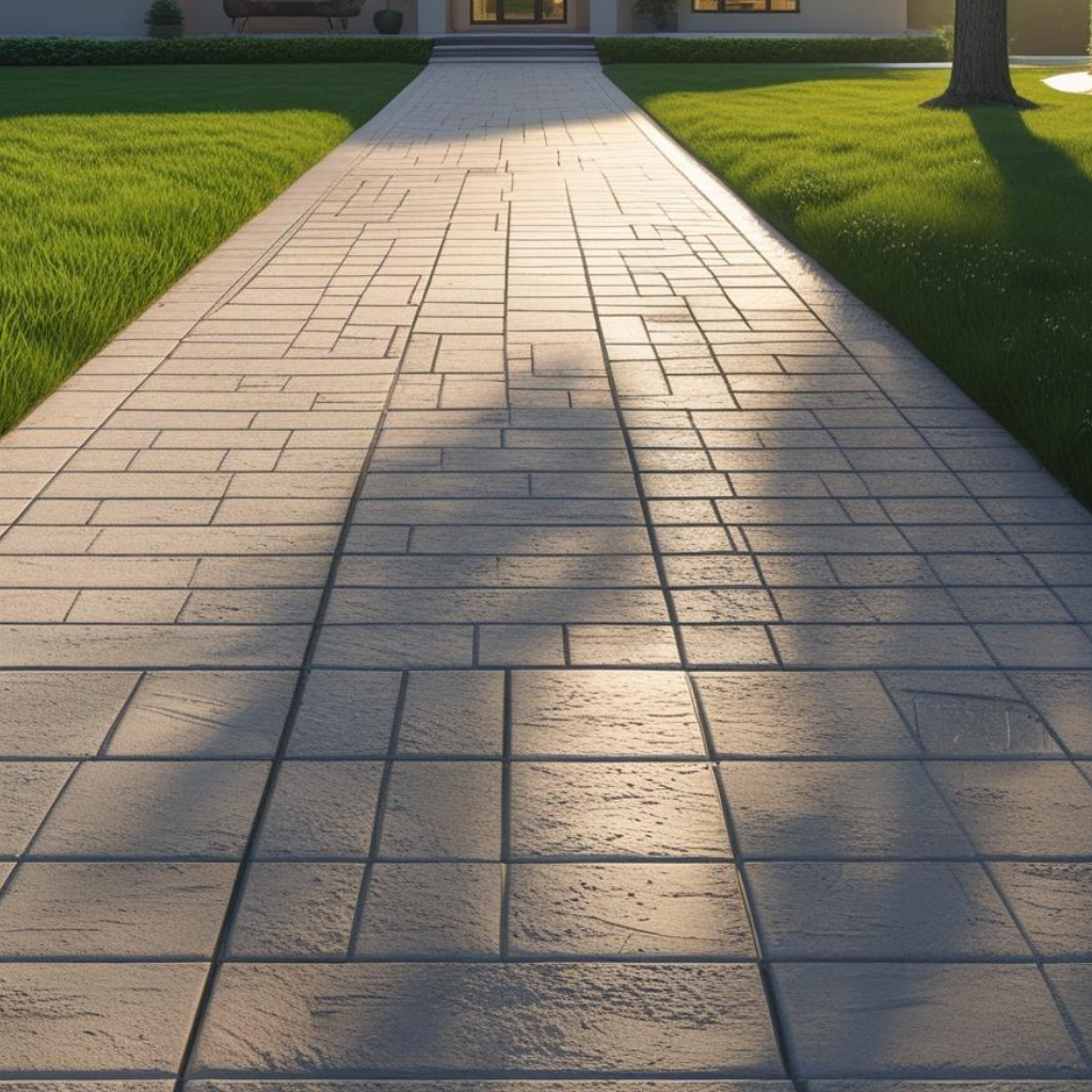 Driveway Concrete Paved in Tattenhall